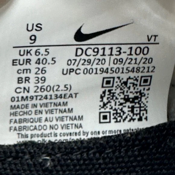 Nike Air VaporMax DC9113-100 Womens Size 9 Shoes EVO Evolution of Icons Sneakers - Picture 2 of 10